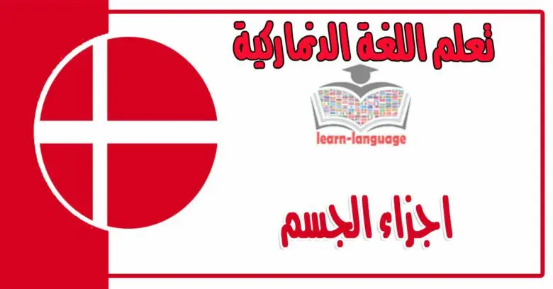 اجزاء الجسم في اللغة الدنماركية