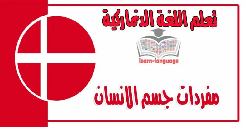 مفردات جسم الانسان في اللغة الدنماركية 