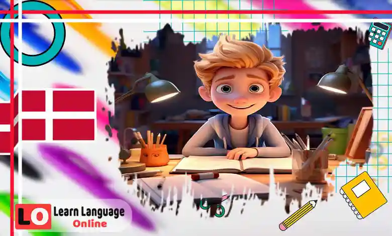 الفعل مع حروف الجر في الدنماركية