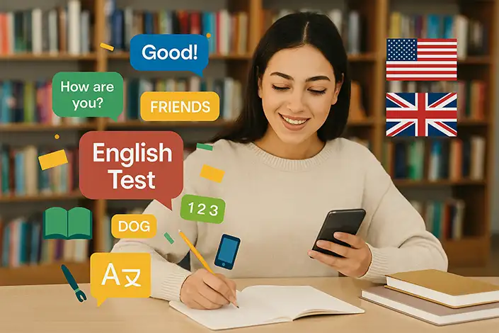 اختبر مستواك في اللغة الإنجليزية