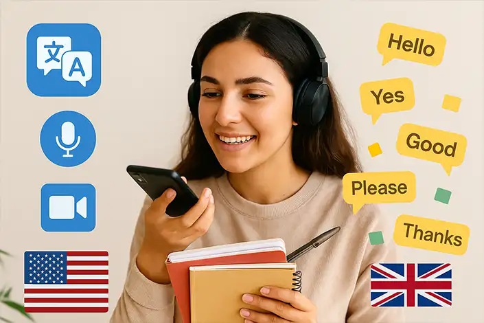ترجم صوتي إنجليزي عربي