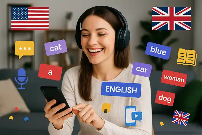 راديو تعلم اللغة الإنجليزية