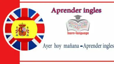 Ayer hoy mañana -Aprender ingles