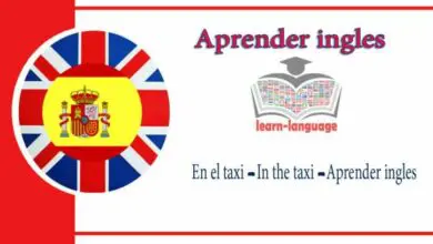 En el taxi -In the taxi -Aprender ingles