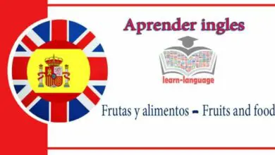 Frutas y alimentos - Fruits and food - Aprender ingles