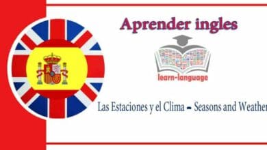 Las Estaciones y el Clima - Seasons and Weather - Aprender ingles