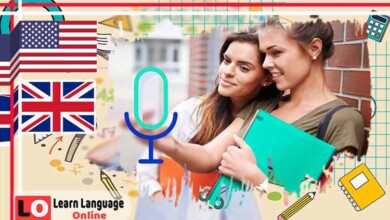 Traductor de voz instantáneo de inglés a español para obtener traducción de voz sin escribir
