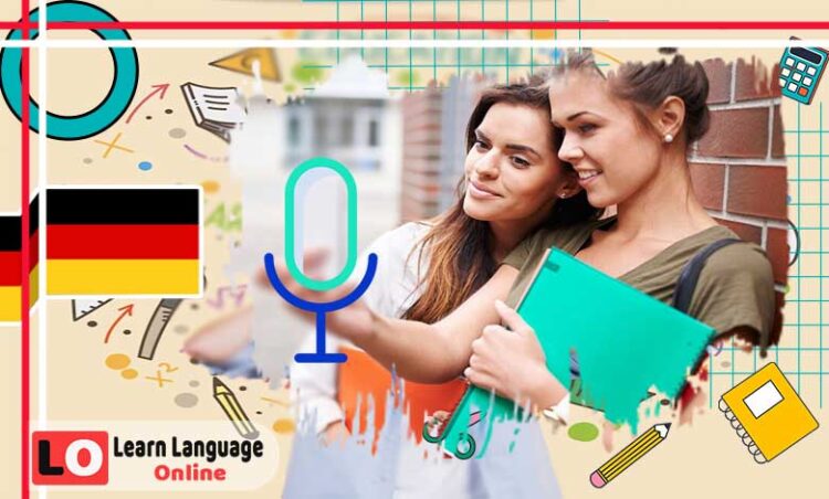 Traductor de voz instantáneo del alemán al español para obtener traducción de voz sin escribir