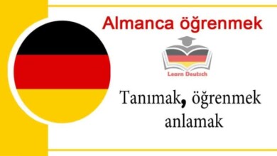 Tanımak, öğrenmek, anlamak