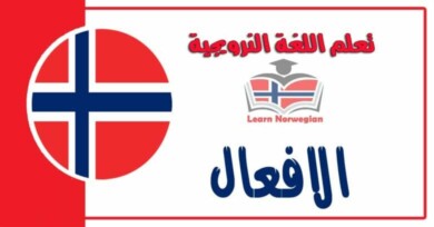 الافعال في اللغة النرويجية درس مهم جدا للمبتدئين