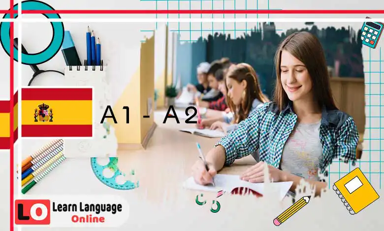 test de nivel de español- A1- A2