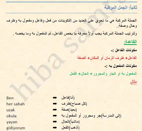 Screenshot_كتاب قواعد اللغة التركية
